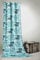heimtexland Gardine Ösenschal Urban Chic New York City in türkis HxB 245x140 cm - Dekoschal in weichfliesender Top Qualität für sehr schönen Fall …auspacken, aufhängen, fertig! Vorhang Typ228