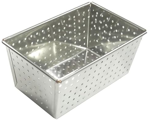 Gobel Moule à Pain perforé Familial 27 cm Made in France, Silver