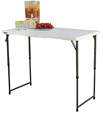 Lifetime Klapptisch Flohmarkt/Camping/Garten/Partytisch 122x61cm