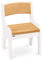 Original Levin Kinderstuhl von BioKinder® | Holzstuhl, Stuhl für Kinder aus 100% Bio-Massivholz, natürlich geölt & lasiert, Erle und Naturweiß