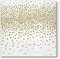 20 Servietten Konfetti gold/Muster/neutral/zeitlos 33x33cm