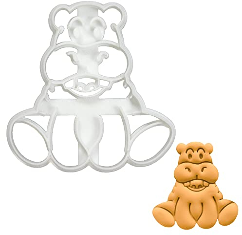 Baby-Nilpferd Ausstechform, 1 Teil, Bakerlogy