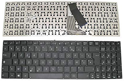 Clavier AZERTY Français Compatible avec ASUS R Series R556UA R556UB R556UF R556UJ R556LA R556LB R556LB-XX R556LD R556LJ R556LJ-DM
