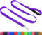 Taglory Hundeleine Kleine Hunde Leicht | Doppelseitig Reflektierend | Gepolsterter Griff | Bis zu 10 kg | 1.8m x 2cm | Lila