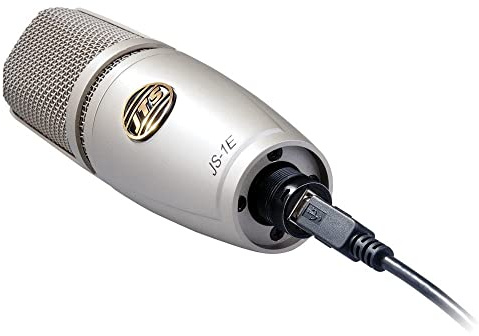 JTS JS-1USB Microphone de studio à large membrane avec connecteur USB