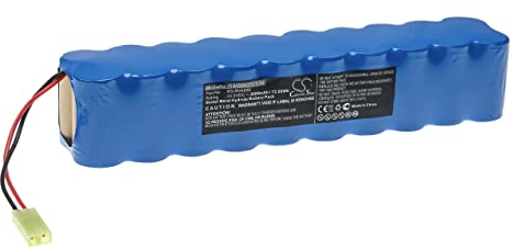 vhbw Batería Recargable Compatible con Rowenta RH8552, RH855201, RH855201/9A4, RH8552019A2 aspiradora, Robot Limpieza (3000 mAh, 24 V, NiMH)
