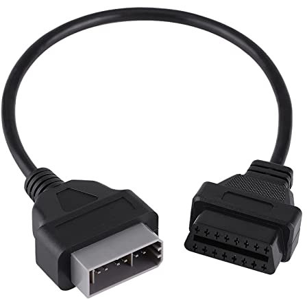 Câble de Diagnostic, Câble de Diagnostic de Connecteur Adaptateur OBD2 14 Broches à 16 Broches pour Nissan