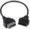 Câble de Diagnostic, Câble de Diagnostic de Connecteur Adaptateur OBD2 14 Broches à 16 Broches pour Nissan