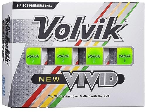 Volvik Lebendige Golfbälle: Mattgrün, Dutzend