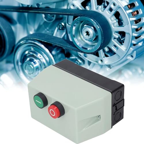 Démarreur magnétique interrupteur de démarrage de moteur électrique magnétique commutateurs de moteur électrique monophasé 220/230 V 12-18 A 5,5 HP pour compresseur d'air à moteur triphasé