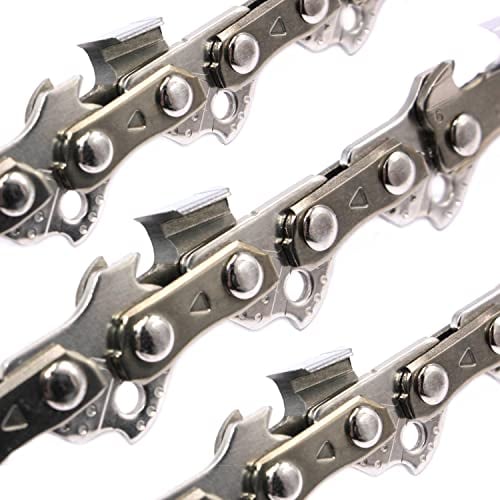 3x Sägeketten Ersatzkette Halbmeißel 3/8 44TG 1,1 Schnittlänge 30cm kompatibel mit Stihl MS 170 180 190