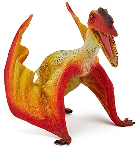 Zappi Co Childrens Quetzalcoatlus Dinosaur Figure Toy (12cm Length) Realistic Detailed Dino Collection for Kids - Action Figures for Playtime Fun & Learning