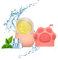 RoseFlower Ice Facial Roller, Ice Roller for Face Eyes Body with Cat Paw Shaped, Ice for Face Effectively Remove Puffiness, Reduce Pores, Sunburn Repair, Facial Beuty Care Tool - LeakProof #1