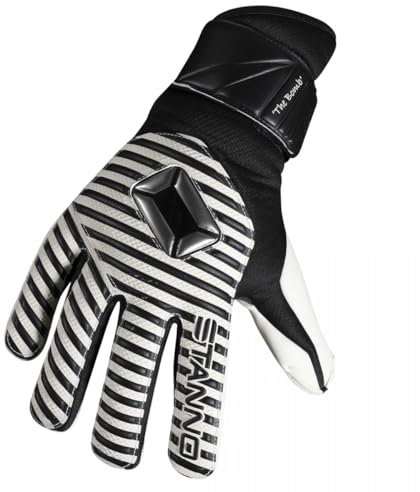 Stanno Torwarthandschuhe - Legacy Ltd - Soft Profi Foam - Zuverlässiger Griff - Handschuhe für Den Ehrgeizigen Keeper - Perfekte Passform - Weiß - Größe 12