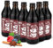 Brauerei Zwönitz Frucht Glühwein klein 6 x 330 ml/Glühwein rot aus Himbeeren, Heidelbeeren und Kirschen in schicker Flasche – Geschenkidee/kleine Glühweinflaschen/Fruchtwein