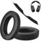 AHG - Cuscinetti auricolari e fascia di ricambio compatibili con cuffie Sennheiser HD600, HD650, HD660S, HD, 660S2, Massdrop X HD, 6XX HD58X, Jubilee HD580, pelle di pecora e schiuma AHG a doppio
