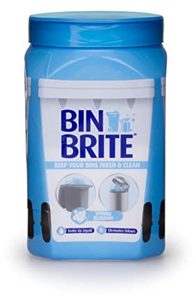 Bin Odour Freshner, Leaves Your Bin Smelling Great, Suitable for Indoor Kitchen, Bathroom, Food Waste Bins and Outdoor Wheelie Bins (500g Odour Spring Blossom)