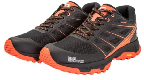 ROCK EXPERIENCE REUF00441 HELIUM MAN FOOTWEAR Unisex, 0208 (CAVIAR)+0740(CHERRY TOMATO) EU 40