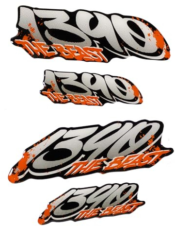 Tankpad Motorrad Logo Gel-Aufkleber kompatibel für KTM 1390 Super Duke R X910133VA
