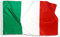 Smart-Planet Italien Flagge 150 x 90 cm mit Messing-Ösen, Wetterfeste strapazierfähige Italienfahne aus Polyester - Hissfahne für Fahnenmast