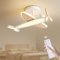LED Deckenleuchte Dimmbar Kinderzimmer, Epochglo 40W Deckenlampe LED mit Fernbedienung 3000K-6500K Modern Flugzeug Kinder Led Deckenbeleuchtung für Schlafzimmer Flur Küche Büro Esszimmer Balkon, Ø53cm
