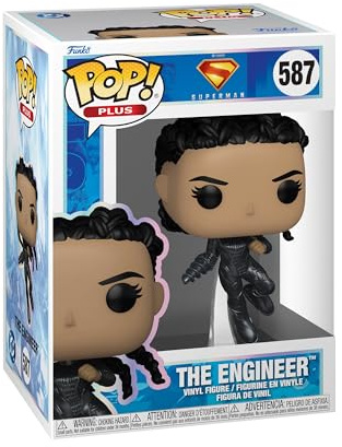 Funko POP! Plus: Superman 2025 - The Engineer | Offizielles Superheroes Merch - Vinyl Sammelfigur als Regal Deko - Geschenkidee zum Geburtstag für Fans und Sammler