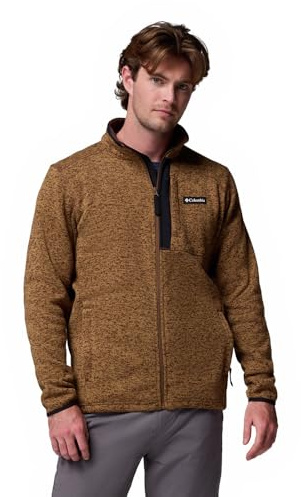 Columbia Herren Sweater Weather Full Zip Fleecejacke mit durchgehendem Reißverschluss