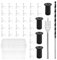 3/4inch Wall Starlink Cable Routing Kit, Cable Installation Kit, for Cable Wall Pass Through with 1pc Spade Drill bit, 1pc Drill bit and 100pcs Wall Wire Clips