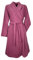 dolcecasabiancheria Vestaglia Invernale Donna in pile sciallata con cintura Ohana 48 vinaccio 20365