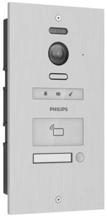 Philips WelcomeHive Pro 2 Video-Türsprechanlage WLAN Außeneinheit Aluminium