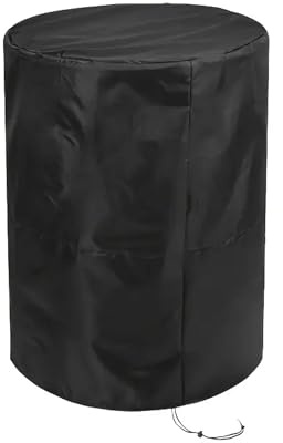 Abdeckung für runde und kugelförmige Grills, 70 cm, wasserdicht und UV-geschützt, aus 600D-Polyester