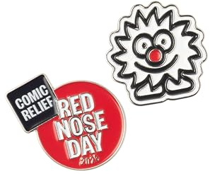 Red Nose Day 2026: Mr Doodle pin badges- On behalf of Comic Relief