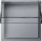 Gira 040965 Adapterrahmen transparenter Klappdeckel Gira TX_44 (WG UP), alu