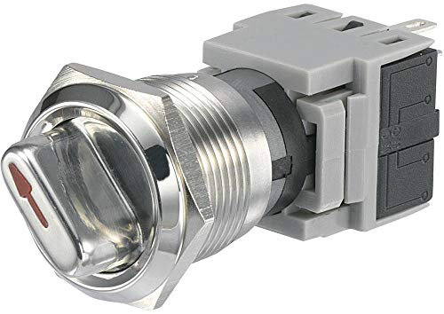 TRU Components LAS1-BGQ-11X/21 Drehschalter 250V/AC 5A Schaltung 2 1x90° IP40