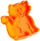 Präge-Ausstecher mit Auswerfer Katze ca. 6,5 cm Orange