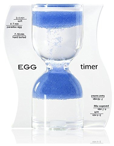 Paradox Egg Timer, Light Blue, Blau, 9 cm