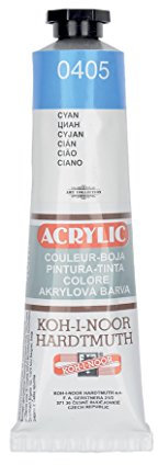 Koh-I-NOOR 016271000000 40 ml Acryl Farbe Lack – Cyan