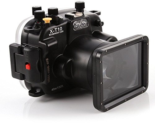 Fotga 40 m / 130 ft waterproof case diving hard case cover for Fujifilm Fuji X-T10 camera