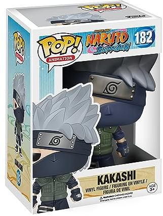 Funko Pop! Animation: Naruto: Shippuden - Kakashi Hatake - Figura in Vinile da Collezione - Idea Regalo - Merchandising Ufficiale - Giocattoli per Bambini e Adulti - Anime Fans