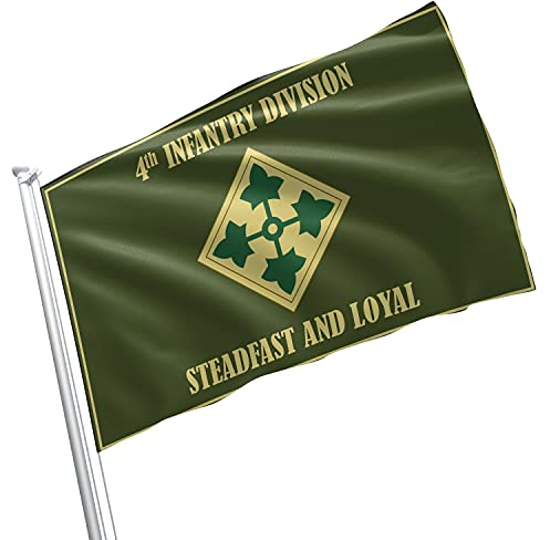 4. Infanterie Division Garage Hangar Keller Flagge 3 x 5 Fuß