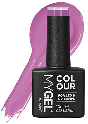 Mylee Gel Nail Polish 10ml [Working Girl] UV/LED Soak-Off Nail Art Manicure Pedicure for Professional, Salon & Home Use [Pink Range] - Long Lasting & Easy to Apply