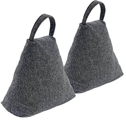 Nicola Spring Haltebone -Türstopp - 23 X 22,5cm - Grau - Pack Von 2