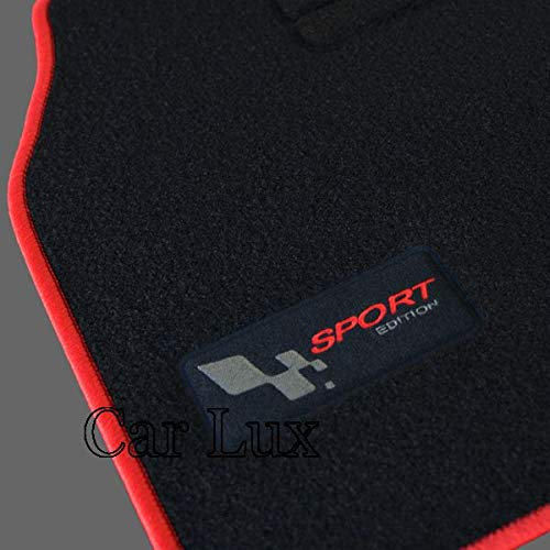 Car Lux AR14513 Tapis de voiture sur mesure en velours pour Megane 3 III Coupé