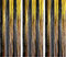 AILEXI 3er Pack Metallic Lametta Vorhänge Folie Fransen Schimmer Luftschlangen Vorhang Tür Fenster Dekoration für Geburtstag Hochzeitsfeier Lieferungen 3ft * 8ft - Schwarzes Gold
