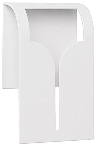 blomus -BOGO- Handtuchklemme, unkomplizierte Aufbewahrungslösung, selbstklebend, Farbe White (64184)