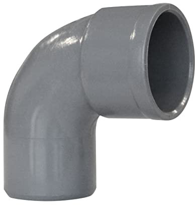 Jardibric - Coudes 87°30 Mâle/Femelle Ø40 - Raccord de Tuyauterie Durable pour Applications de Conduite et Irrigation.