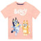 BlueY Tshirt | Bingo Mädchen T-Shirt | Kurzarm T-Shirts Für Kinder | Mädchen Tshirt Rosa 110