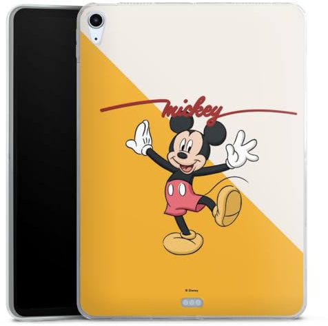 DeinDesign Silikon Hülle kompatibel mit Apple iPad Air 2020 (2020) Case Tablet Hülle Mickey Mouse Disney Retro