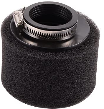 WOOSTAR 48mm Spugna Filtro Aria Dritto Tubo Sostituzione per 250cc ATV Quad Scooter Dirt Pit Bike Ciclomotore Nero