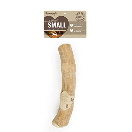 Rosewood Coffee Wood Dog Chew Stick Small – Durable, Natural Chew for Dogs' Dental Health
